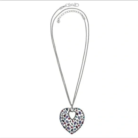 Brighton “One Love” Heart Pendant Necklace - Picture 2 of 2